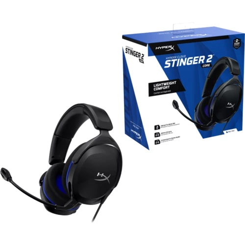 Навушники HyperX Cloud Stinger 2 Core PS5 Black (6H9B6AA) фото 6