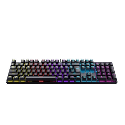 Клавиатура Vinga KBGM-100 LED Blue Switch USB Black (KBGM-100 Black): Подключение проводное