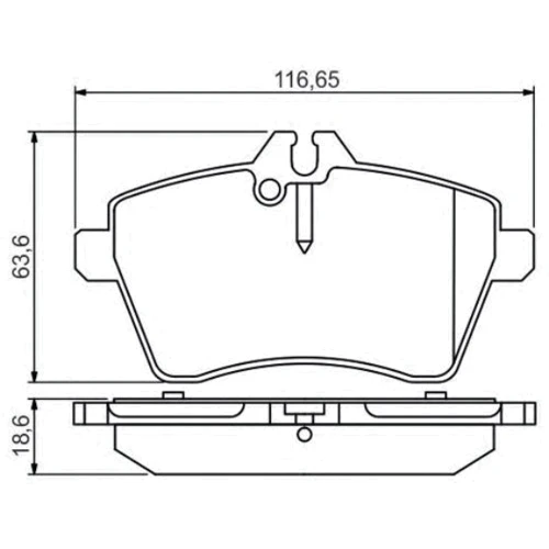 Тормозные колодки Bosch 0 986 495 273 фото 1