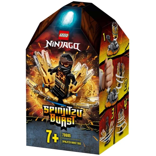 Конструктор LEGO Ninjago Шквал Кружітцу - Коул 48 деталей (70685)