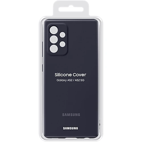 Чехол для телефонов Samsung Silicone Cover Black (EF-PA525TBEGRU) for Samsung A525 Galaxy A52/A528 Galaxy A52s 5G/A526 Galaxy A52 5G фото 8