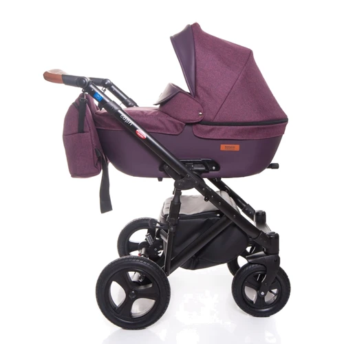 Универсальная коляска 2-в-1 Broco Capri textile burgundy: Тип коляски универсальная коляска (2-в-1)