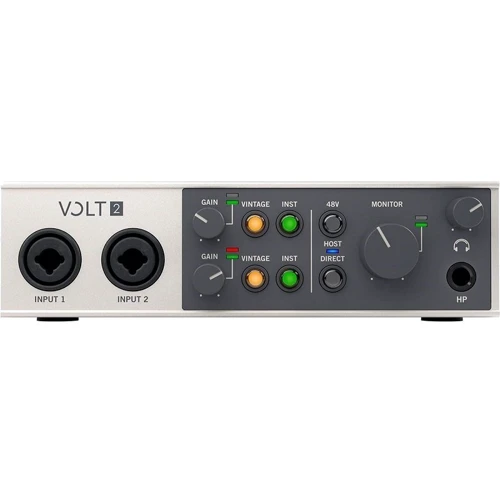 Аудиоинтерфейс UNIVERSAL AUDIO VOLT 2: Количество каналов 2.0