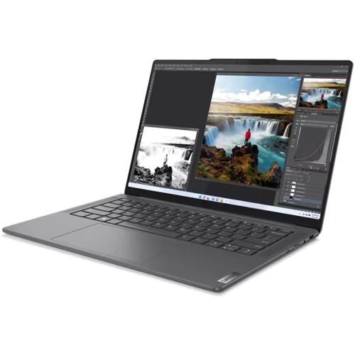 Ноутбук Lenovo Yoga Pro 7 14APH8 (82Y8003KRA) UA: Процессор AMD Ryzen 7 7840HS (3.8 - 5.1 ГГц) / 8 ядер