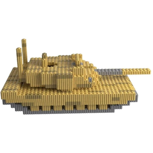 Конструктор VitaToys Pixel Heroes Танк АБРАМС, 654 деталей (VTK 0065)
