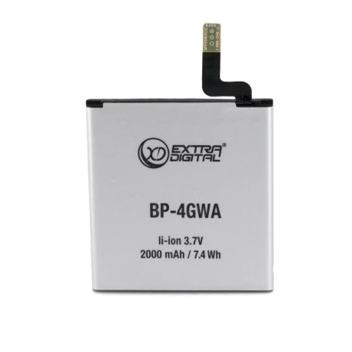 Аккумулятор ExtraDigital 2000mAh Nokia BP-4GW