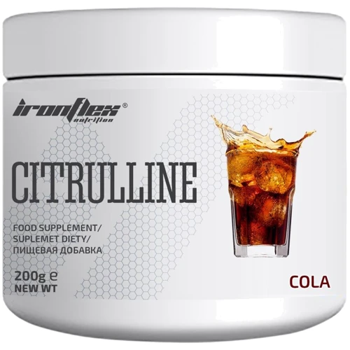 Амінокислота для спорту IronFlex Nutrition Citrulline 200 g / 80 servings / Cola