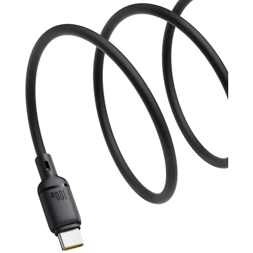 Кабель Baseus Cable USB-C to USB-C Silky Series 100W 2m Black (P10377704113-01): Длина 2 м
