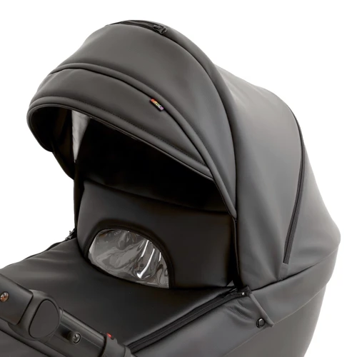 Универсальная коляска 2 в 1 Broco Miracle Black 9023-BMB-01, black, черный фото 17