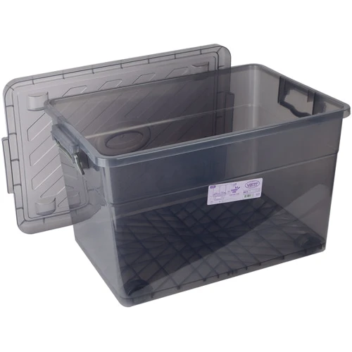 Ємність для зберігання Violet House Family Box black прямокутна 70 л (0474 FAMILY BOX black прям. 70 л): Висота, см 36.5