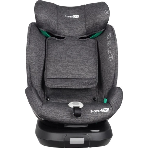 Автокрісло FreeON Space сірий (49324): Кріплення Isofix есть