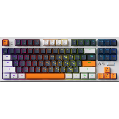 Клавіатура GamePro MK180W (Red) з Hot-Swap RGB White