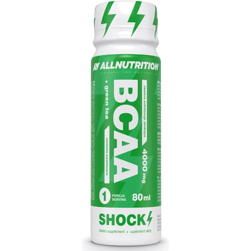 Амінокислота для спорту Allnutrition BCAA Shock + Green Tea 80ml/1 serving