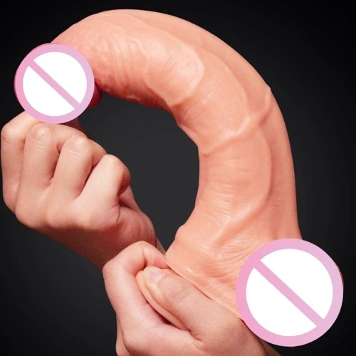 Фаллоимитатор LoveToy Dual-Layered Silicone Cock 10" Flesh