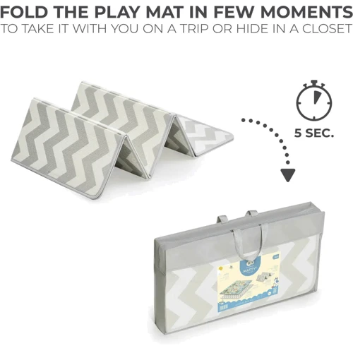 Двосторонній килимок Kinderkraft Matty 2 (KPMATT200000000): Розмір, см 147x197