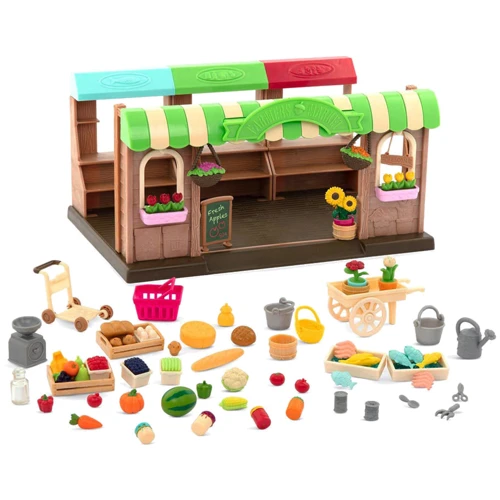Игровой набор Li`l Woodzeez Фермерский рынок (WZ6630) фото 2