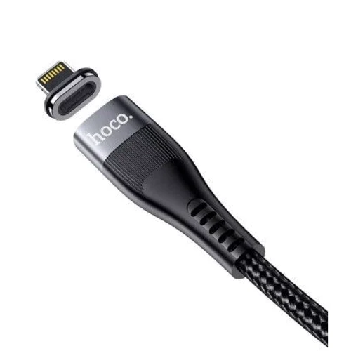 Кабель Hoco Cable USB-C to Lightning Vortex Magnetic U99 PD 1.2m Black: Тип USB-C - Lightning