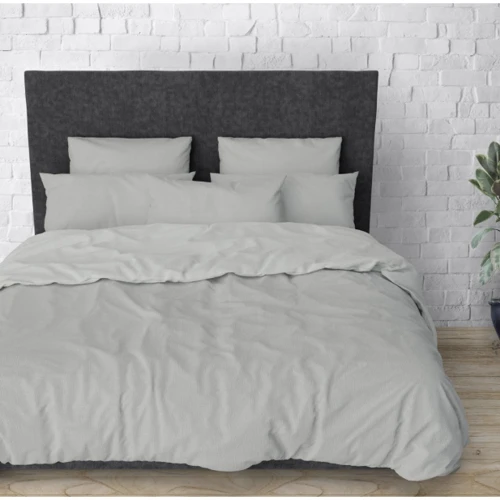 Простынь на резинке SoundSleep Manner Аshen бязь 90х200х20 см (93949521)