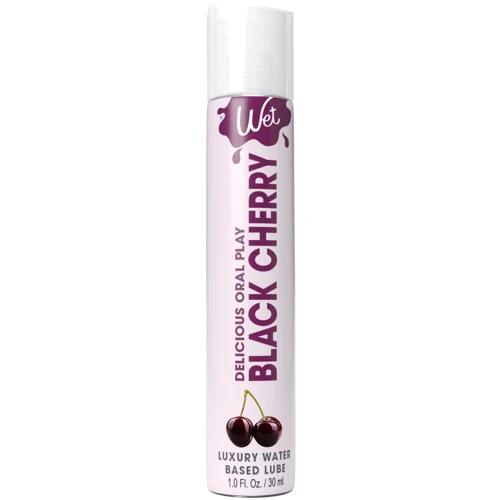 Лубрикант на водной основе Wet Oral Play Black Cherry (30 мл)