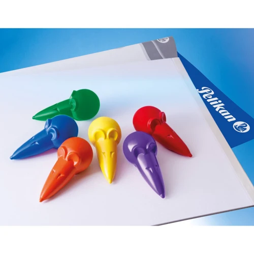 Карандаши восковые фигурные Pelikan Mouse 6 цветов: Пол Мальчик, Девочка