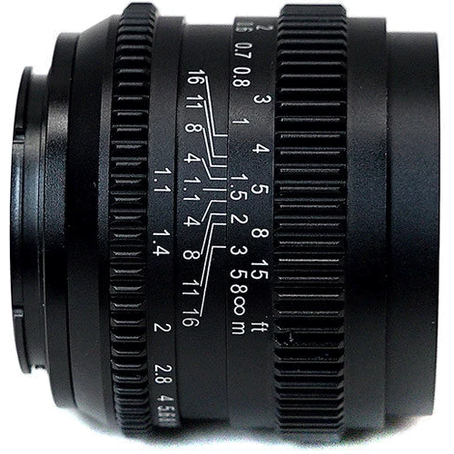 Объектив для фотоаппарата SLR Magic 50mm f1.1 Sony E (SLR-5011FE) full-frame: Тип объектива Фиксированный
