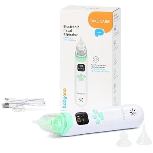 Аспиратор для носа Babyono электронный с LCD-дисплеем и мелодиями (1470): Производитель BabyOno