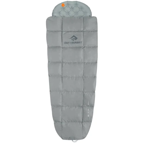 Спальный мешок Cinder CdII Quilt от Sea To Summit ( 2/-4°C) 183 см Pale Grey Regular (STS ACD2-R): Длина 183 см