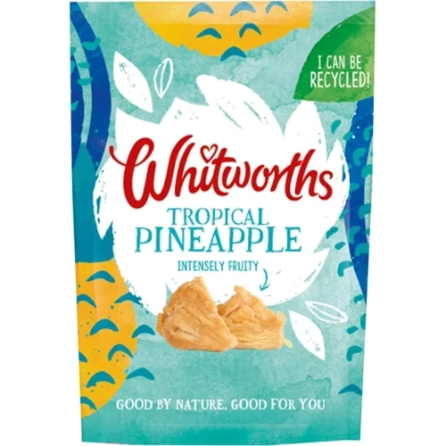 Ананас Whitworths сушеный 60 г (5000234052351)