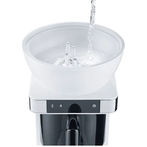 Кофеварка GRAEF FK 701 White: Объем резервуара для воды, л 1.25