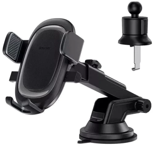 Держатель Baseus Car Holder Ultra Control Pro Clamp Black (C40351600113-00)