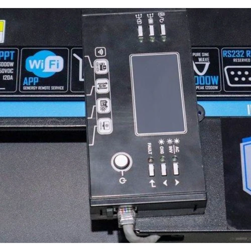 Инвертор GENERGY IFR6000-48 AC/DC 48В-220В 6000Вт Wi-Fi LCD SOL: Форма выходного сигнала Чистая синусоида