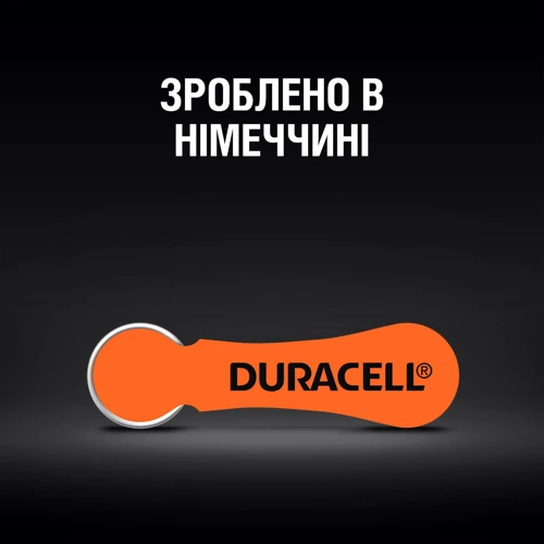 Батарейки Duracell для слуховых аппаратов размер 13, 6 шт. фото 5