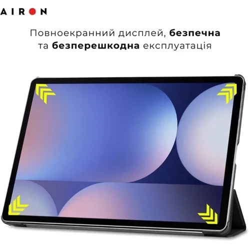 Аксесуар для планшетних ПК Airon Premium Black для Samsung X820 Galaxy Tab S10 Plus фото 6