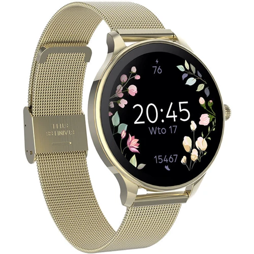 Смарт-годинник Forever Velora SB-306 Gold + ремінець: Ємність батареї, мАг 145