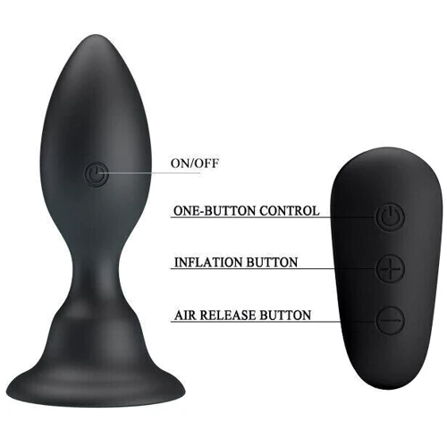 Анальный стимулятор с вибрацией MR PLAY - VIBRATING ANAL PLUG, BI-040076W-MR