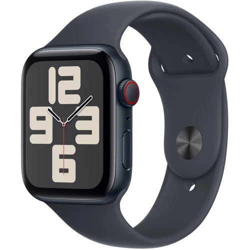 

Apple Watch Se 2 2024 44mm Gps + Cellular Midnight Aluminium Case with Midnight Sport Band - S/M (MXGL3)