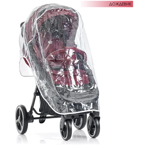 Прогулочная коляска El Camino Expert Deep Red (ME 1022L): Количество блоков 1