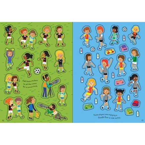 1000 football stickers / 1000 футбольних наліпок: Виробник Usborne