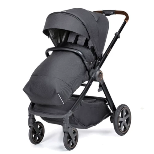 Универсальная коляска 2 в 1 Espiro Only 107 Gray Center (black&rosegold frame): Количество блоков 1