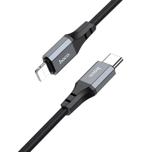 Кабель Hoco Cable USB-C to Lightning X92 Honest 2.4A 3m Black: Тип USB-C - Lightning