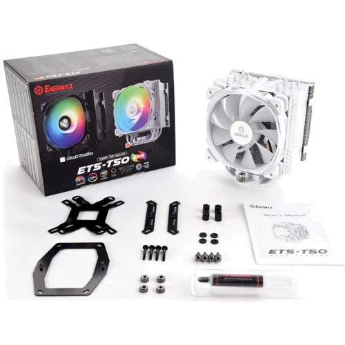 Кулер Enermax ETS-T50 Axe ARGB White (ETS-T50A-W-ARGB): Разъем 4pin