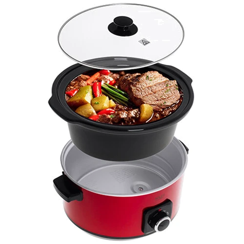 Медленноварка Adler AD 6413 red: Цвет красный