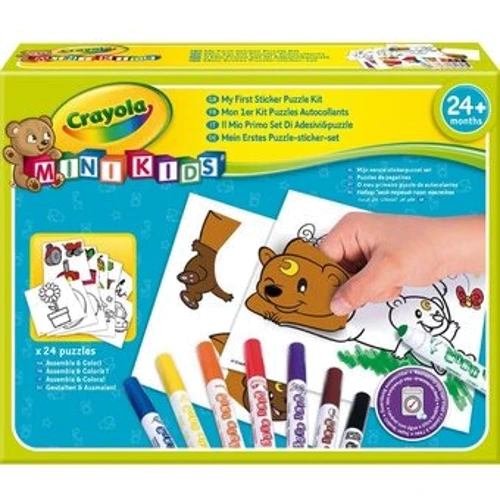 CRAYOLA Набор д/творчества Мой первый пазл-наклейка;2+ (81-8113)