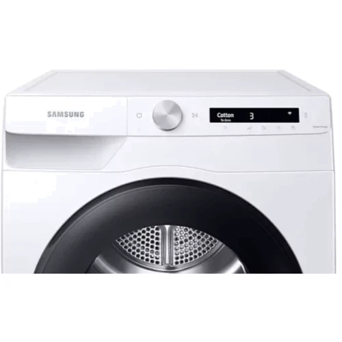 Сушильная машина Samsung DV90T5240AW/S6: Особенности Инверторный двигатель, Дисплей, Блокировка от детей