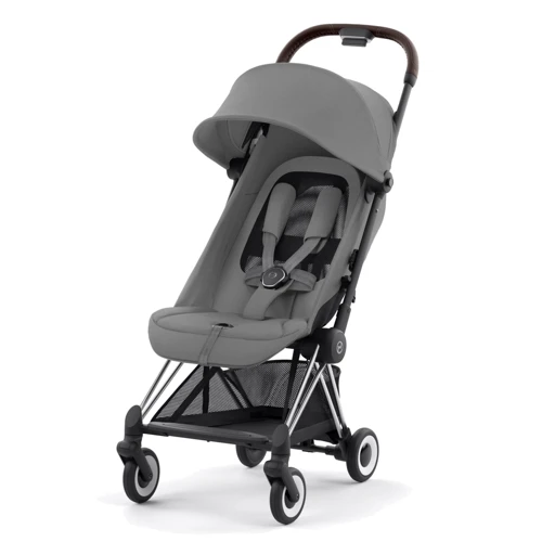 Прогулочная коляска Cybex Coya Chrome Dark Brown Mirage Grey (522004395) фото 17