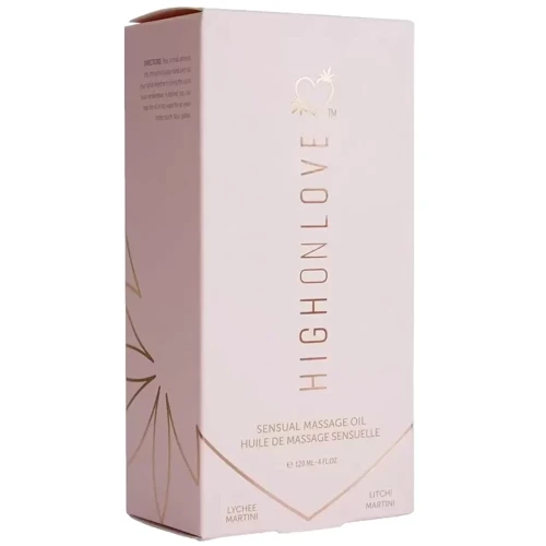 Масажне масло HighOnLove Massage Oil - Lychee Martini (120 мл)