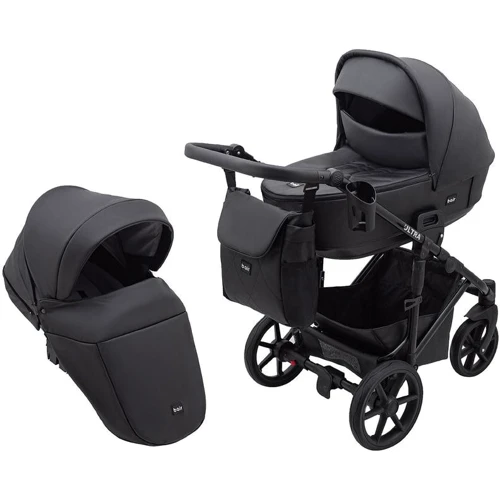 Коляска 2 в 1 Bair Ultra Soft U-219 Графит (680623)