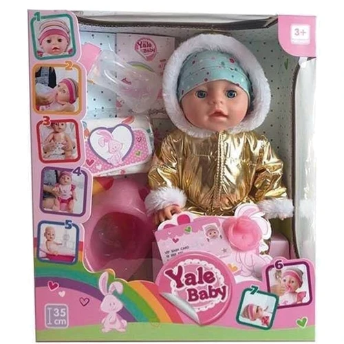 Пупс Yale Baby с аксессуарами (YL 1953 G): Производитель Yale Baby