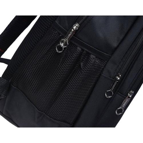 Мужской рюкзак Jumahe черный (brvn8840-bl/blue): Застежка Молния