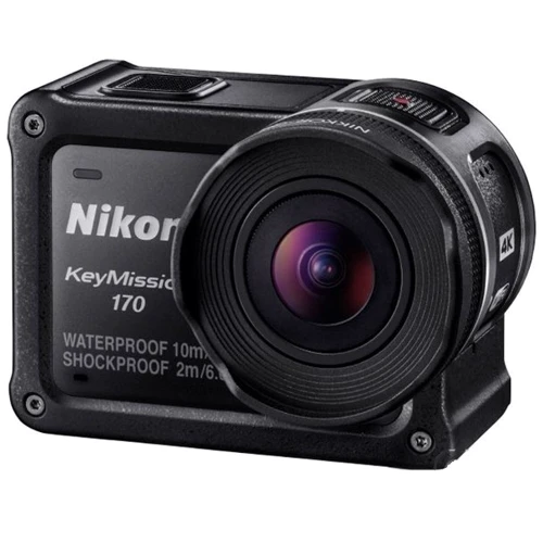 Экшн камера Nikon KeyMission 170 4K: Разрешение матрицы 1/2,3" CMOS